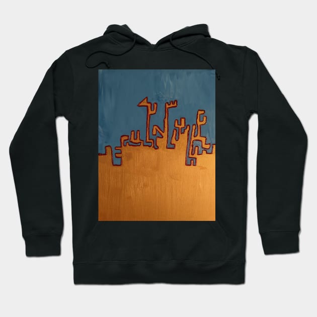 City of Gold Hoodie by NightserFineArts